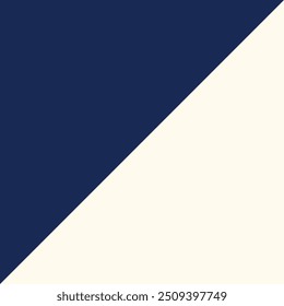 Background combination of two colors. Navy and cream color. For the color of media posts on social media templates.