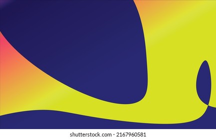fondo de color amarillo y azul oscuro, un poco rosa