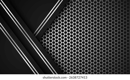 Background combined with lines and textured overlapping layer designs