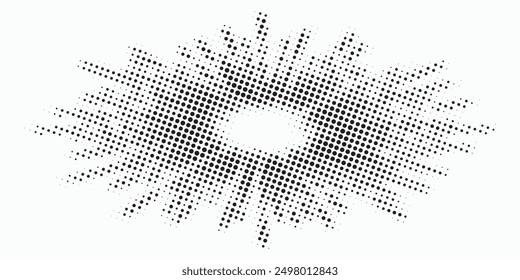 Background of comic book action lines. Speed lines Manga frame isolated on transparent background. Vector graphic design modern 
