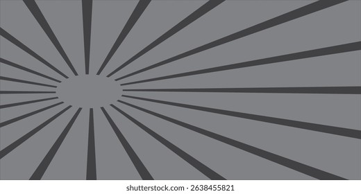 Background of comic book action lines. Speed lines Manga frame isolated on transparent background. Vector graphic design modern arts