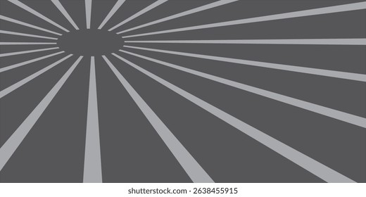 Background of comic book action lines. Speed lines Manga frame isolated on transparent background. Vector graphic design modern arts
