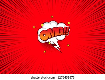 Background comic book speed  line,  Vector illustration, you can place relevant content on the area.