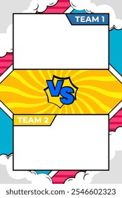 desenho animado de fundo livro de desenhos animados pop art modelo versus imagem