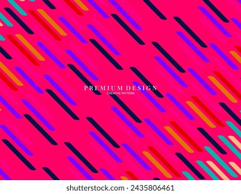 Fondo para la composición de formas de arte de línea minimalista coloridas con un concepto moderno.