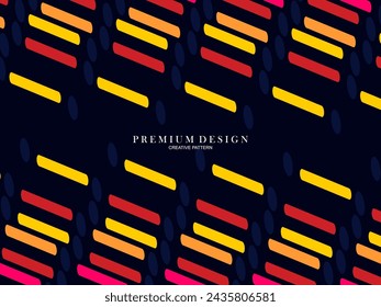 Fondo para la composición de formas de arte de línea minimalista coloridas con un concepto moderno.