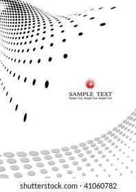 background composition Halftone