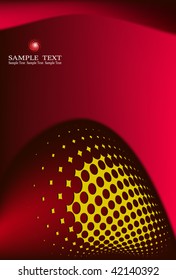 background composition Halftone
