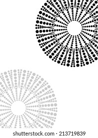 Background Composition Halftone Art