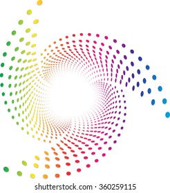 Background Composition Spectrum, Web Template (Halftone)