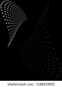 Background Composition, Web Template (Halftone) Design Vector Art Illustration