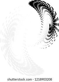 Background Composition, Web Template (Halftone) Design Vector Art Illustration