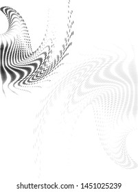 Background Composition, Web Template (Halftone) Design Vector Art Illustration