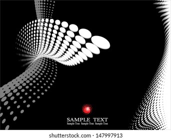 background composition, Web template (halftone)