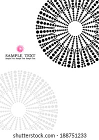 background composition, Web template (halftone)