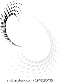 Background Composition, Web Template (Halftone) Design Vector Art Illustration