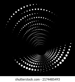 Background Composition, Web Template (Halftone) Design Vector Art Illustration