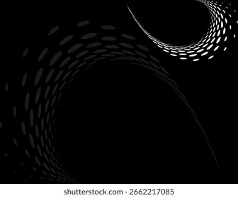 Background Composition, Web Template (Halftone) Design Vector Art Illustration