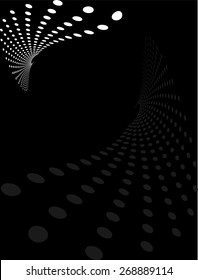 Background Composition, Web Template (Halftone) Vector Art