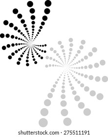 Background Composition, Web Template (Halftone) Vector Art