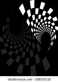 Background Composition, Web Template (Halftone) Vector Art