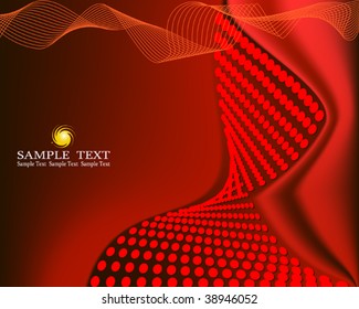 background composition, Web template (halftone)