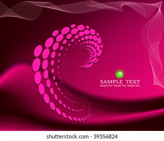 background composition, Web template (halftone)