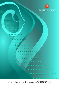 background composition, Web template (halftone)