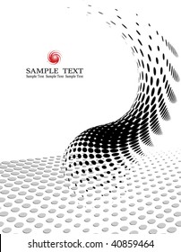 background composition, Web template (halftone)