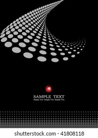 background composition, Web template (halftone)	