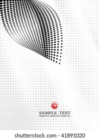 background composition, Web template (halftone)