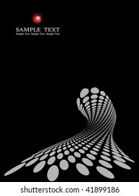 background composition, Web template (halftone)	