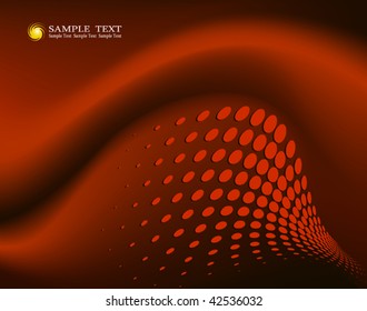 background composition, Web template (halftone)	