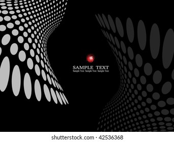 background composition, Web template (halftone)	