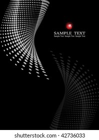 background composition, Web template (halftone)	