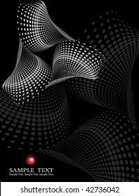 background composition, Web template (halftone)	