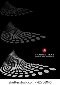 background composition, Web template (halftone)	