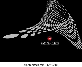 background composition, Web template (halftone)