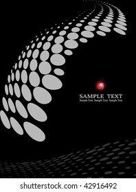 background composition, Web template (halftone)