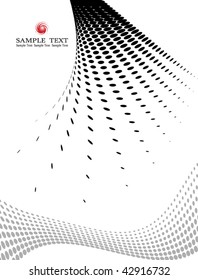 background composition, Web template (halftone)
