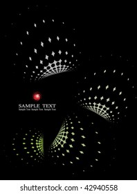 background composition, Web template (halftone)