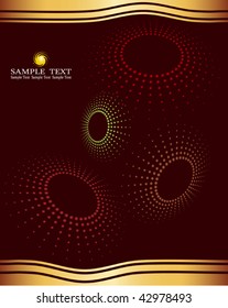 background composition, Web template (halftone)	