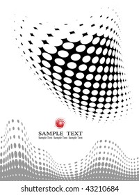 background composition, Web template (halftone)
