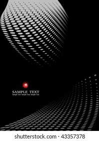 background composition, Web template (halftone)