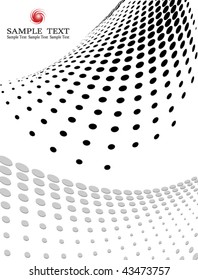 background composition, Web template (halftone)