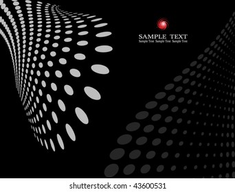 background composition, Web template (halftone)	