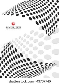 background composition, Web template (halftone)