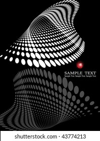 background composition, Web template (halftone)