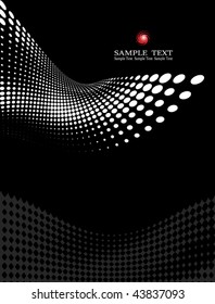 background composition, Web template (halftone)