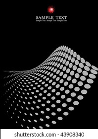 background composition, Web template (halftone)